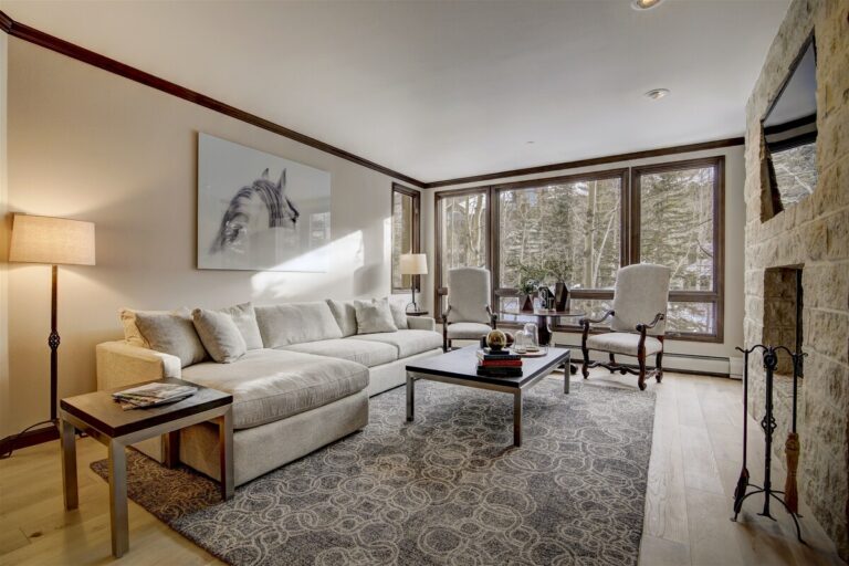 Living Room Open Floor Plan, Flat Screen TV, Comfortable Couch
